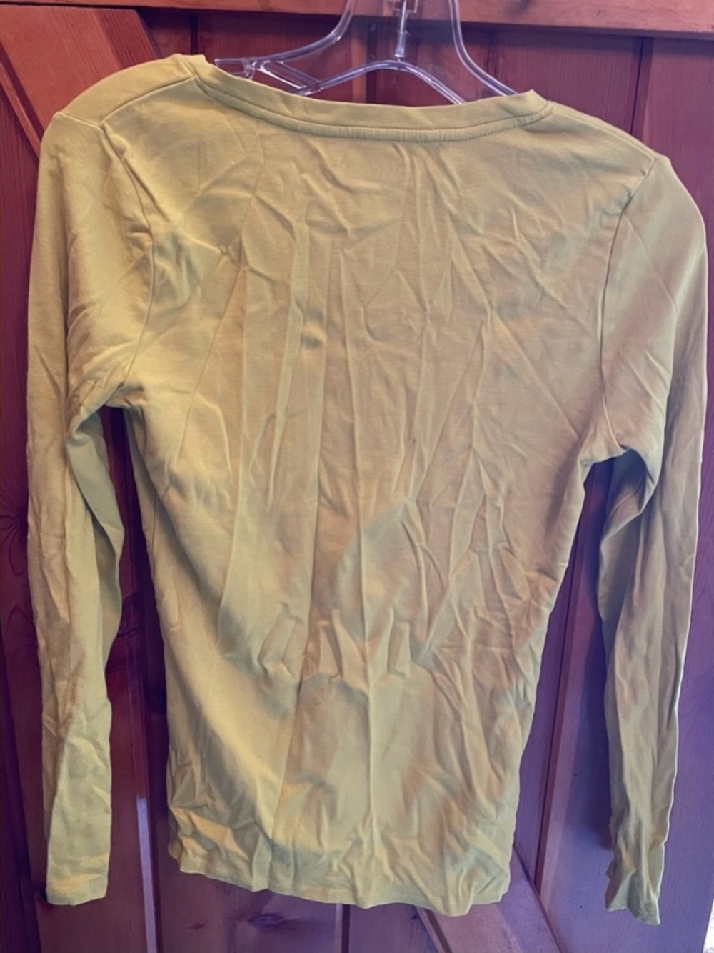 2 Merona Casual Long Sleeve Tops in Pink & Yellow-Lime Small-Medium New With Tag - Picture 8 of 8